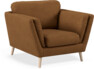 Madison - Fåtölj, 70 cm - Brun