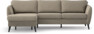 County - 3-sits soffa med flyttbar schäslong - Beige