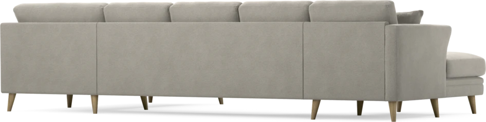 Eden - 3-sits soffa med schäslong vänster och divan höger - Grå