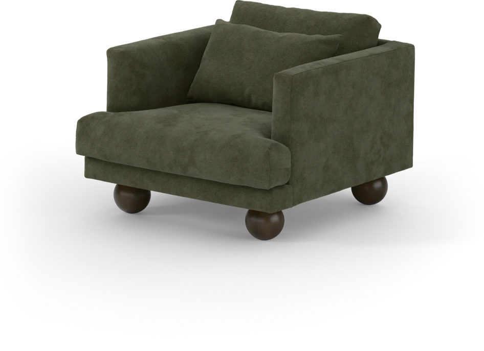 Harper - Fåtölj - Grön