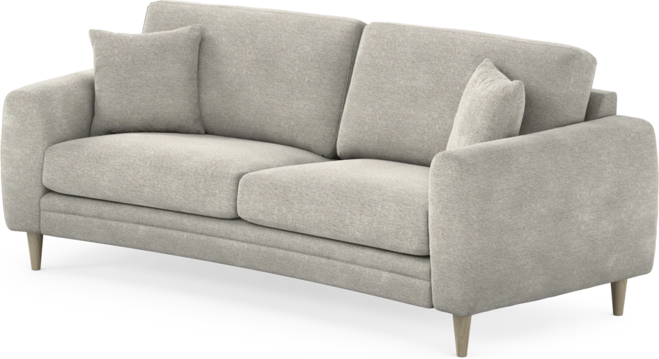 Eden - 2,5-sits soffa svängd - Grå