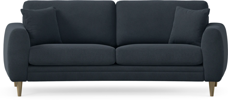 Eden - 2,5-sits soffa svängd - Blå