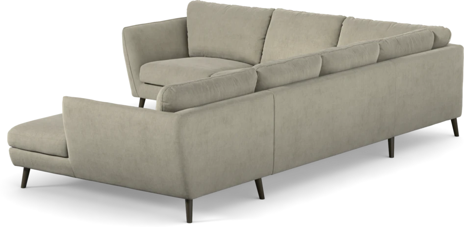 Madison Lux - Hörnsoffa med schäslong höger - Beige