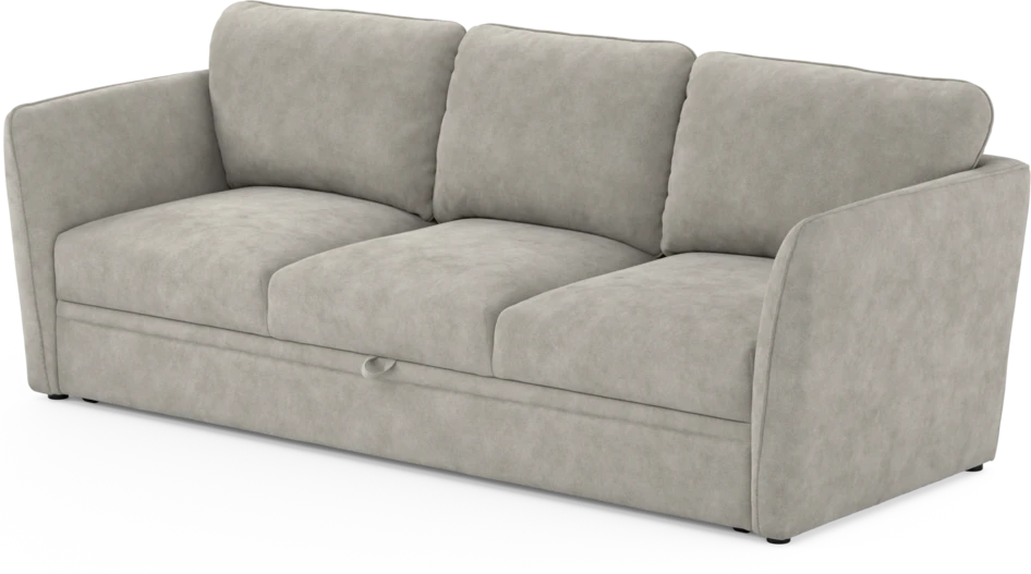 Öland - Bäddsoffa 3-sits, längsbäddad - Grå