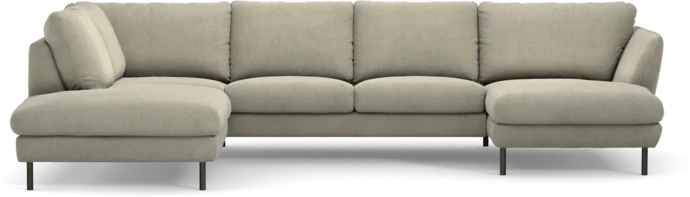 Madison, 2-sits soffa med divan vänster och schäslong höger