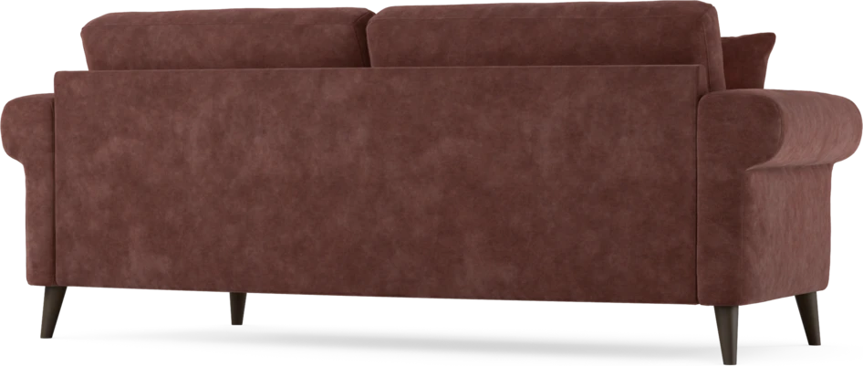 Eden - 2,5-sits soffa svängd - Röd