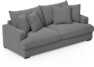 Mila - 3-sits soffa - Grå
