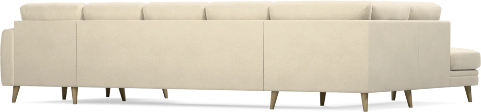 Eden - 3-sits soffa med divan vänster och schäslong höger - Beige