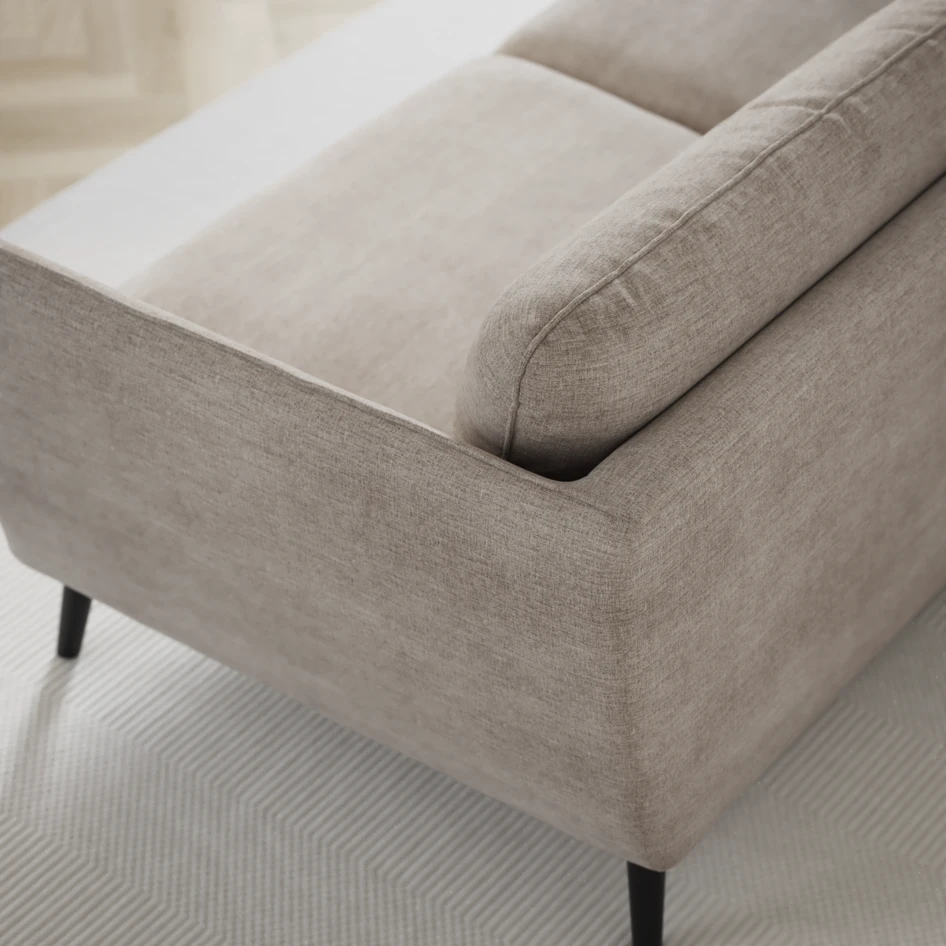 Madison Lux - Hörnsoffa med schäslong höger - Beige