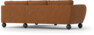Madison - 2-sits soffa med divan höger - Orange