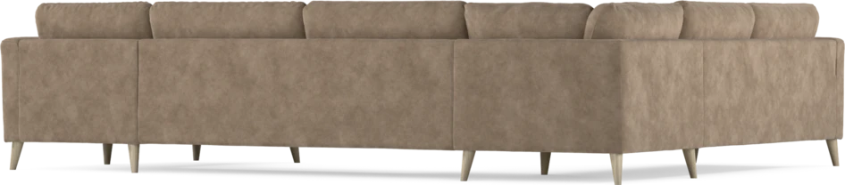 Bridge - Hörnsoffa, 2+3-sits med schäslong höger - Beige