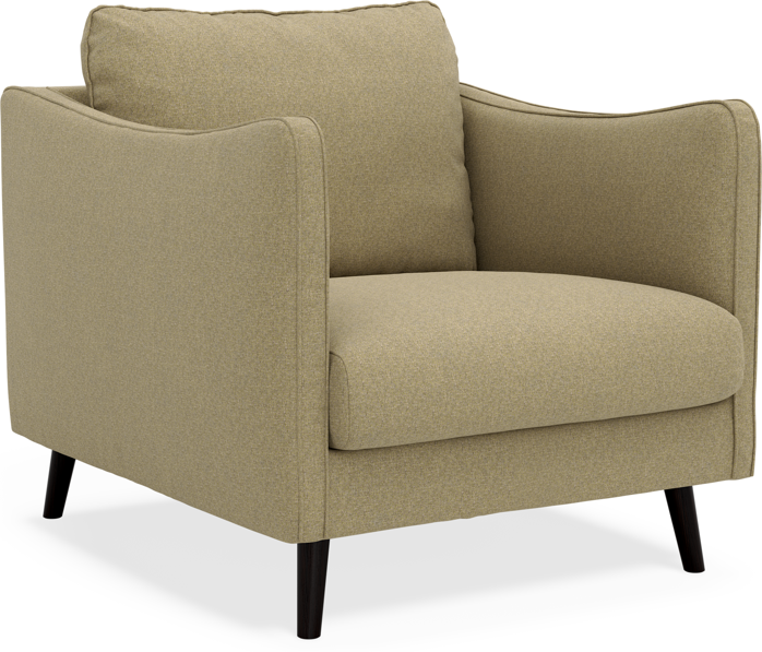 Madison Lux - Fåtölj, 70 cm - Gul