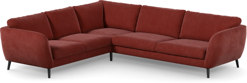 Madison Lux - Hörnsoffa 2+3-sits, hörn 1 - Rosa
