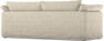 Cherrie - 2,5-sits soffa med kappa - Beige