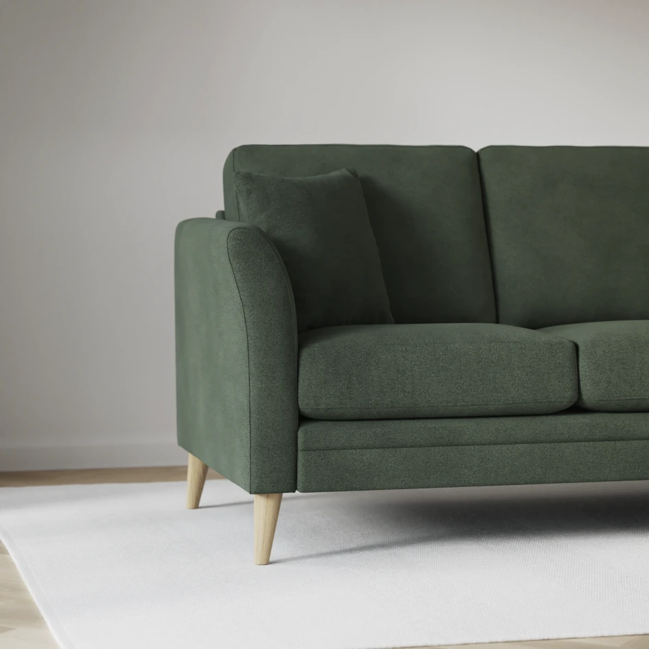 Eden - 2,5-sits soffa svängd - Grön