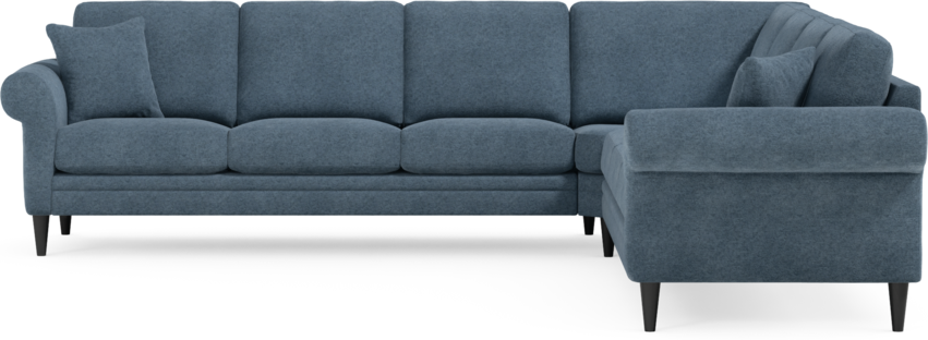 Eden - Hörnsoffa, 3+3-sits - Blå