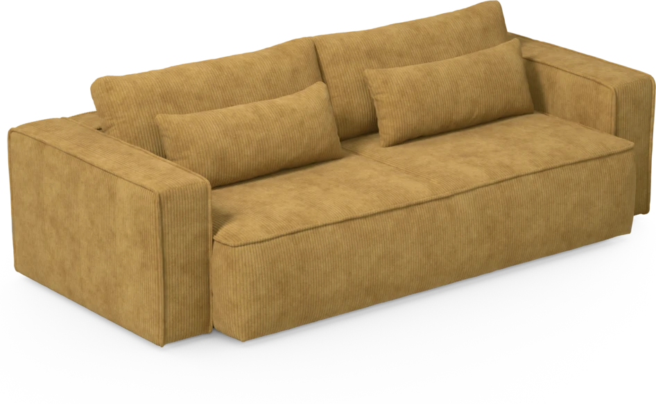 Ide - Bäddsoffa 3-sits - Gul