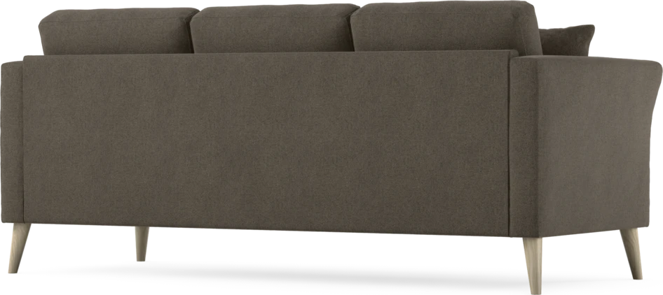 Eden - 3-sits soffa - Brun