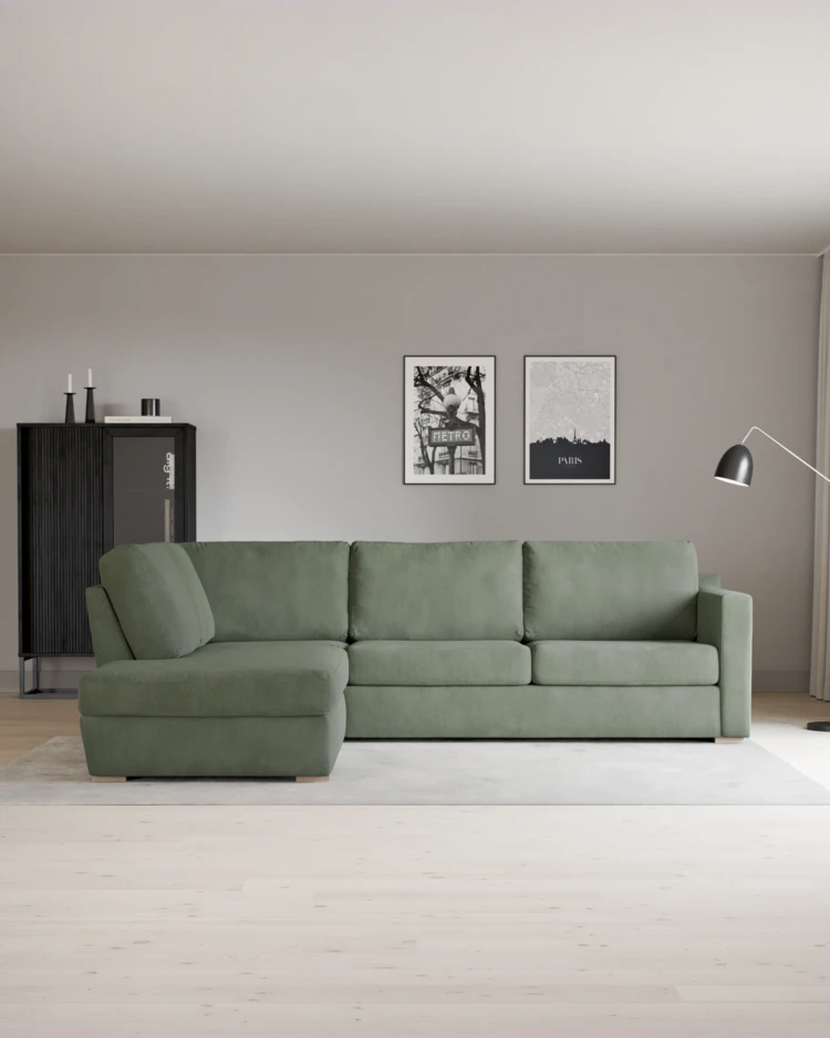 Friday - 2,5-sits soffa med divan vänster - inspiration