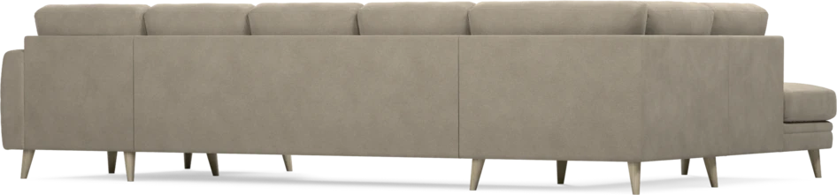 Eden - 3-sits soffa med divan vänster och schäslong höger - Beige