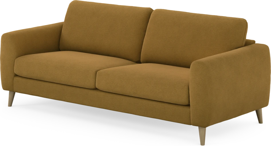 Bridge - 3-sits soffa - Gul