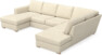 Friday - 3-sits soffa med schäslong vänster och divan höger - Beige