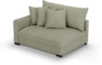 Rossi - 2-sits med armstöd vänster - Beige