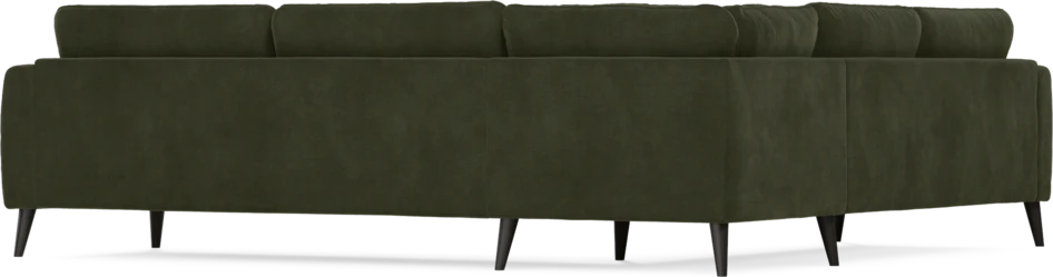 Bridge - Hörnsoffa, 2+3-sits - Grön