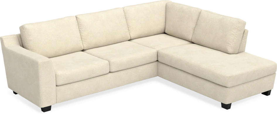 Friday - 2,5-sits soffa med divan höger - Beige
