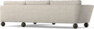 Madison Lux - 3-sits soffa med divan höger - Beige