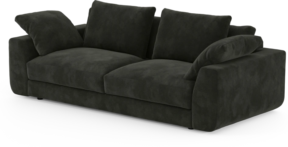 Amie - 3-sits soffa - Svart