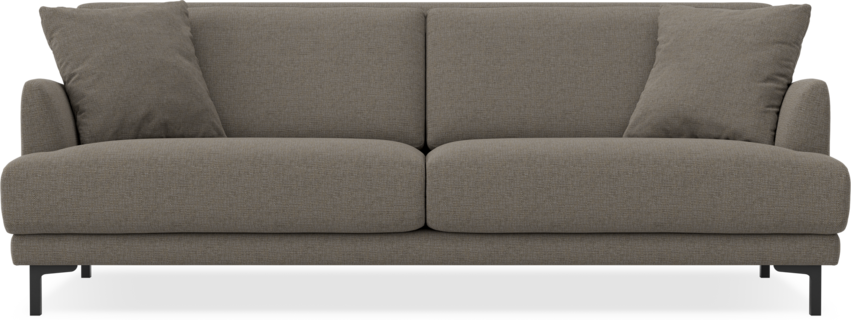 Macy Lux - 3-sits soffa - Brun