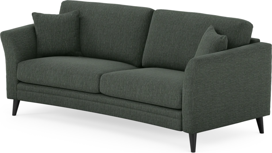 Eden - 2,5-sits soffa svängd - Grön
