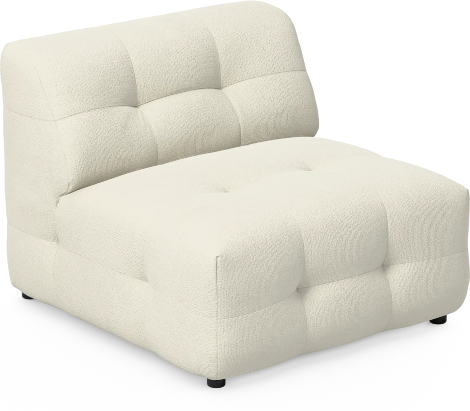 Bella - 1-sits utan armstöd - Vit