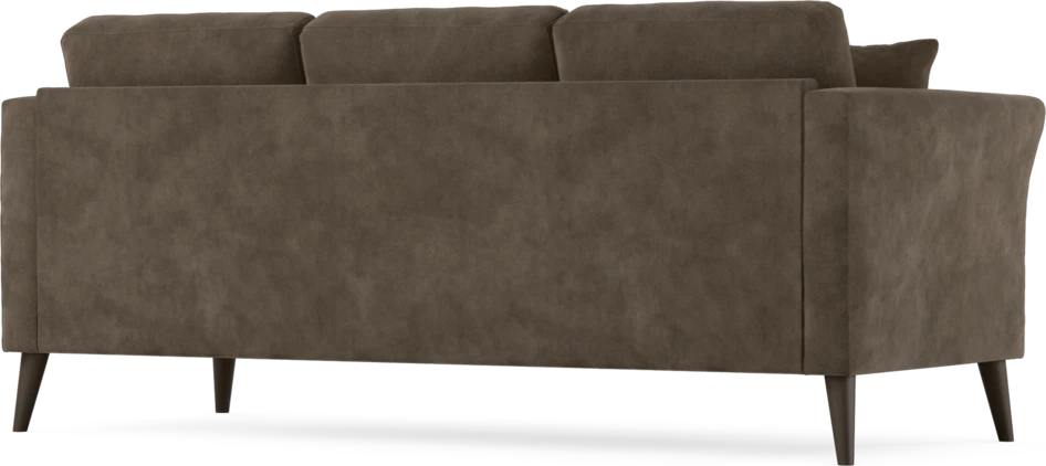 Eden - 3-sits soffa - Brun
