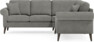 Eden - Hörnsoffa, 2+2-sits - Grå
