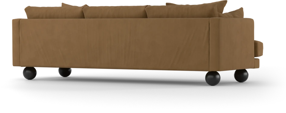 Harper - 4-sits soffa - Gul