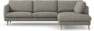 Madison Lux - 3-sits soffa med divan höger - Vit