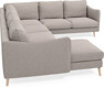 Madison - Hörnsoffa med schäslong vänster - Beige