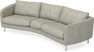 Madison - 3-sits soffa svängd, 90 cm - Beige