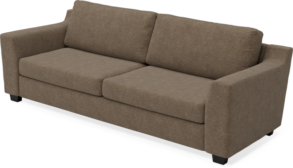 Friday - 3-sits soffa - Brun