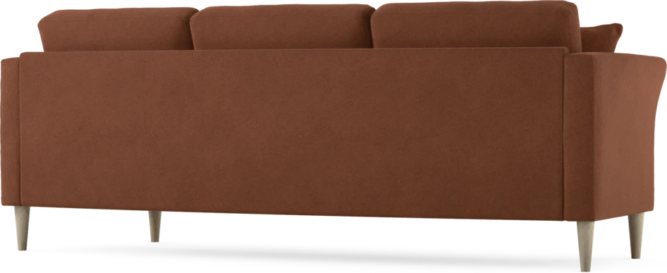 Eden - 3-sits soffa svängd - Orange