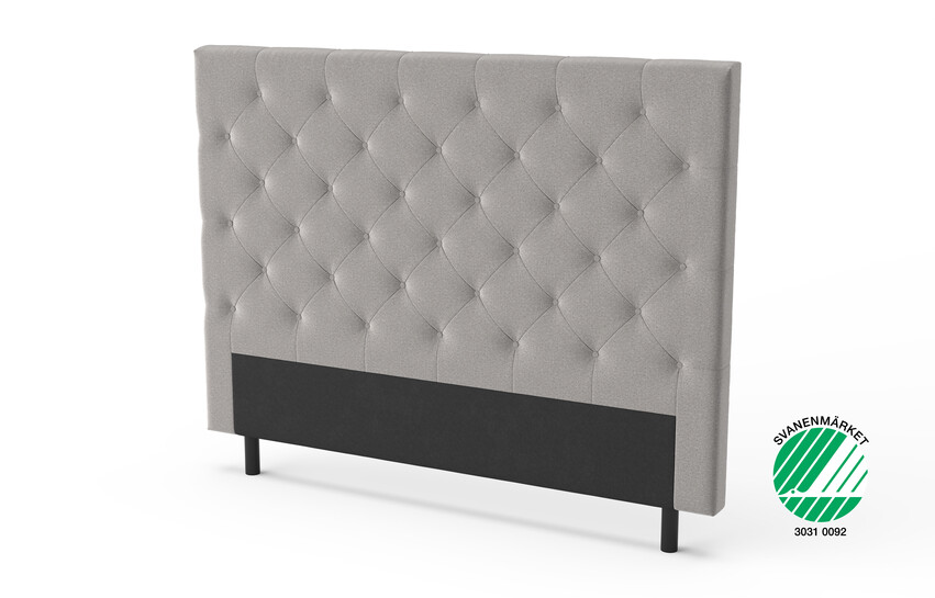 Sense - Sänggavel, B 160-210 cm - Grå
