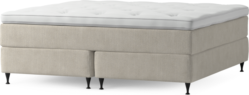 Delux Dream - Kontinentalsäng, dubbelsäng med bäddmadrass och sängben