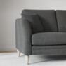 Eden - 2-sits soffa med schäslong - Grå