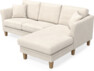 Eden - 2-sits soffa med schäslong - Beige
