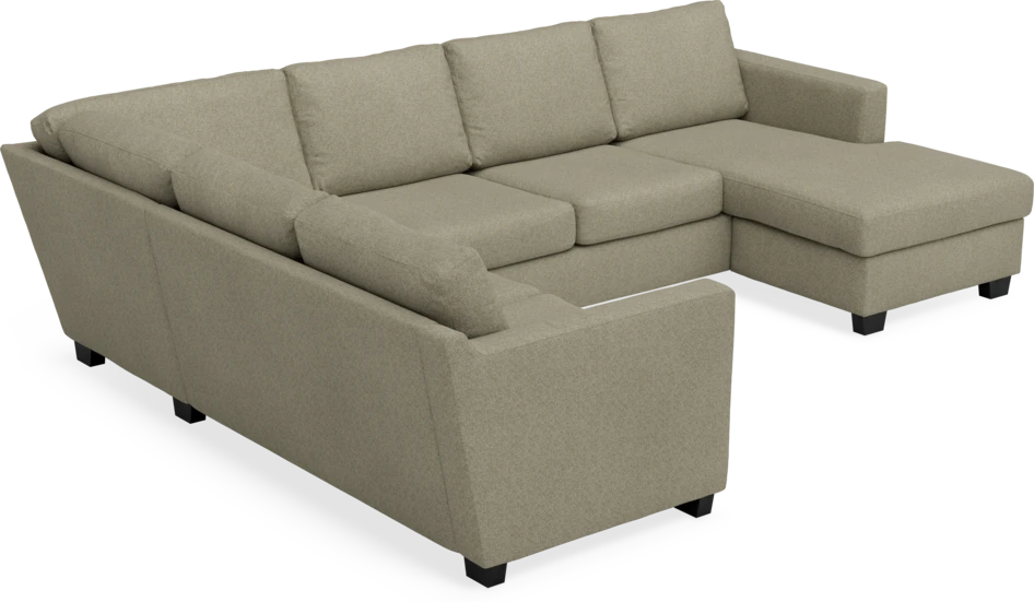 Friday - Hörnsoffa, 2+3-sits med schäslong höger - Beige