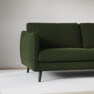 Madison - 3-sits soffa med divan vänster - Grön