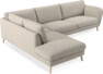 Madison - 3-sits soffa med divan vänster - Beige