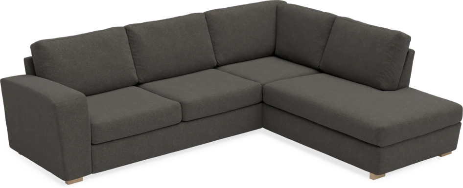Friday - 2,5-sits soffa med divan höger - Grå